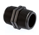 3/4" BSP PVC Equal Hex Nipple With Gasket - Filter Flair