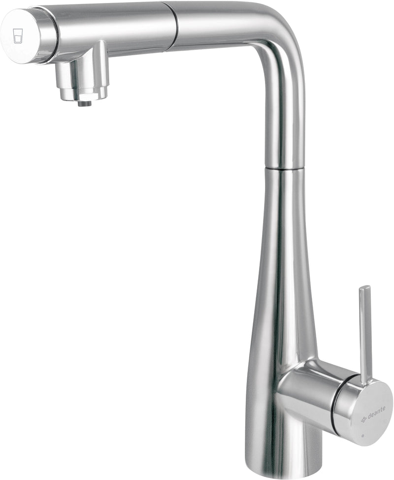 Deante Eridan 3 Way Filtered Water Tap with Pull Out Hose