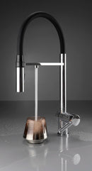 Deante Magnetic 3 Way Filtered Water Tap with Pull Out Hose