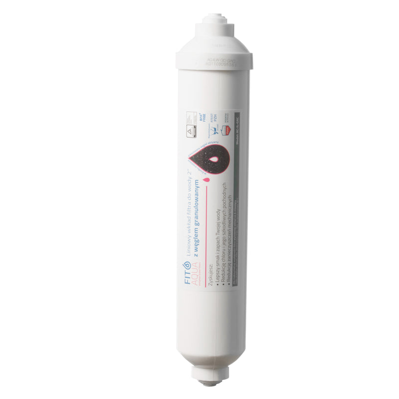 Fit Aqua Jumbo Inline Granular Activated Carbon Filter - 1/4" Push Fit