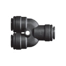 John Guest Equal Two - Way Divider - 12mm Push Fit - Filter Flair