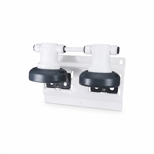 Microfilter HF-EP Twin Filter Head for FX Filters - 3/8" Push Fit