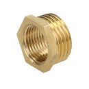 Brass Reducing Bush - 1" BSP Male x 1/2" BSP Female - Filter Flair