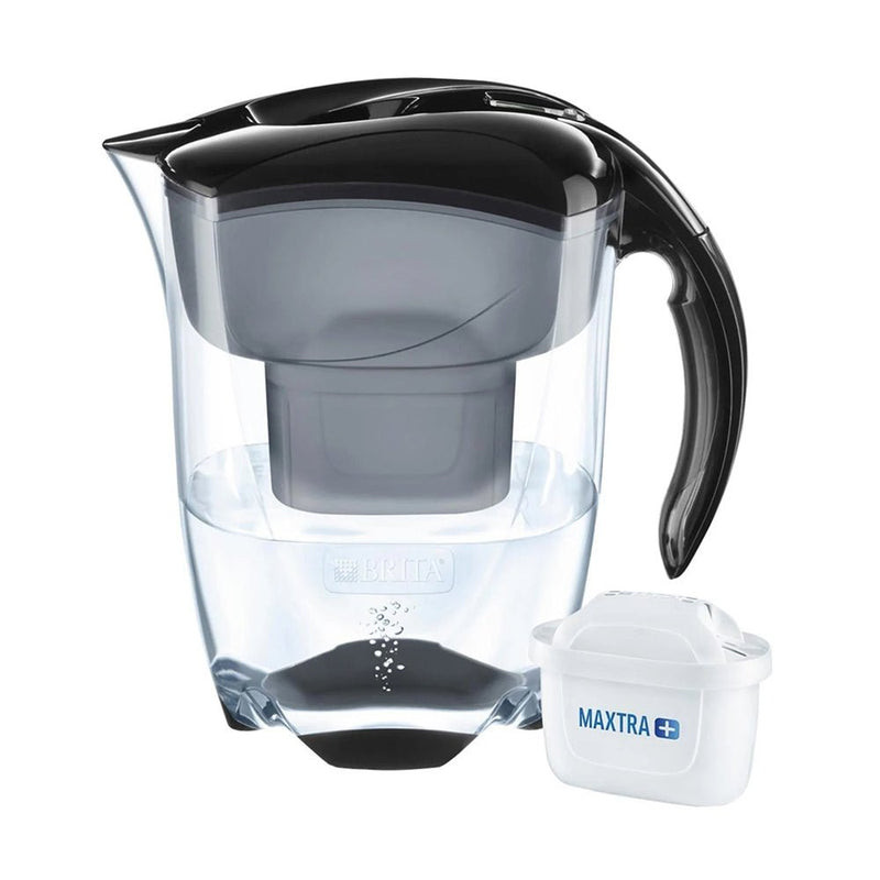 BRITA Elemaris XL Metered Water Jug - Black - Filter Flair