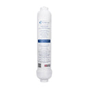 Filter Flair 1 Micron Carbon Block Water Filter with Scale Inhibitor - 1/4" Push Fit - Filter Flair