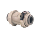 John Guest Bulkhead Connector - 1/4" Push Fit - Filter Flair