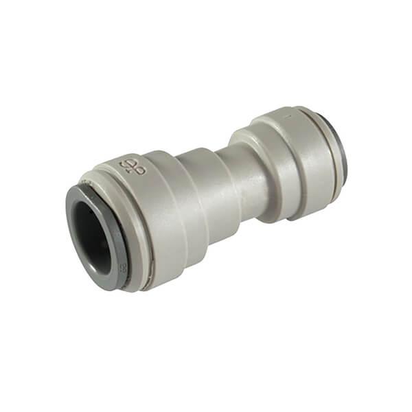 John Guest Reducing Straight Connector - 1/2" x 1/4" Push - Fit - Filter Flair