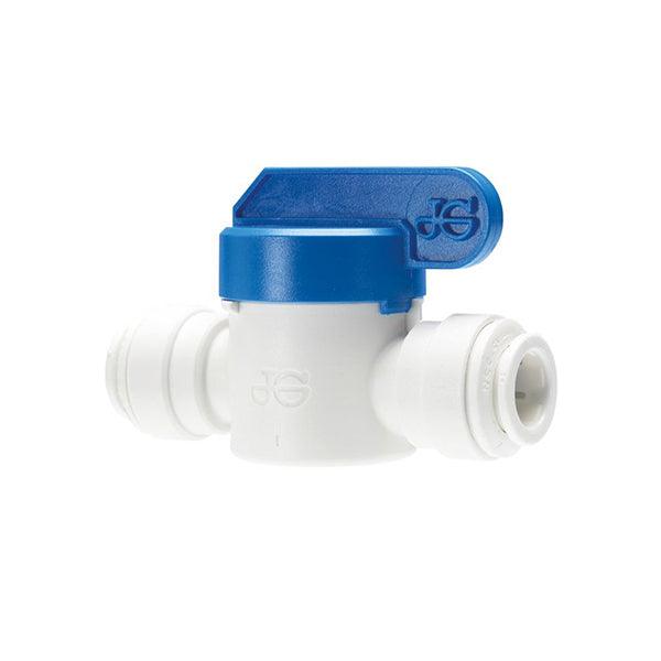 John Guest Shut Off Valve - 1/4" Push-Fit - Filter Flair