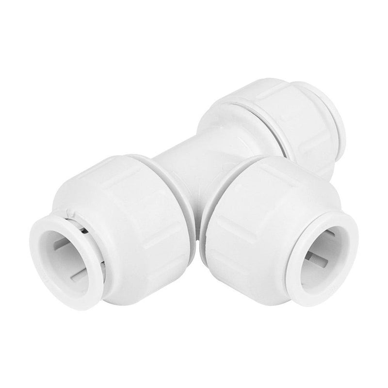 John Guest Speedfit Equal Tee - 10mm Push Fit - Filter Flair