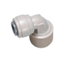 MCM Rigid Elbow - 1/4" Male NPTF x 3/8" Push Fit - Filter Flair