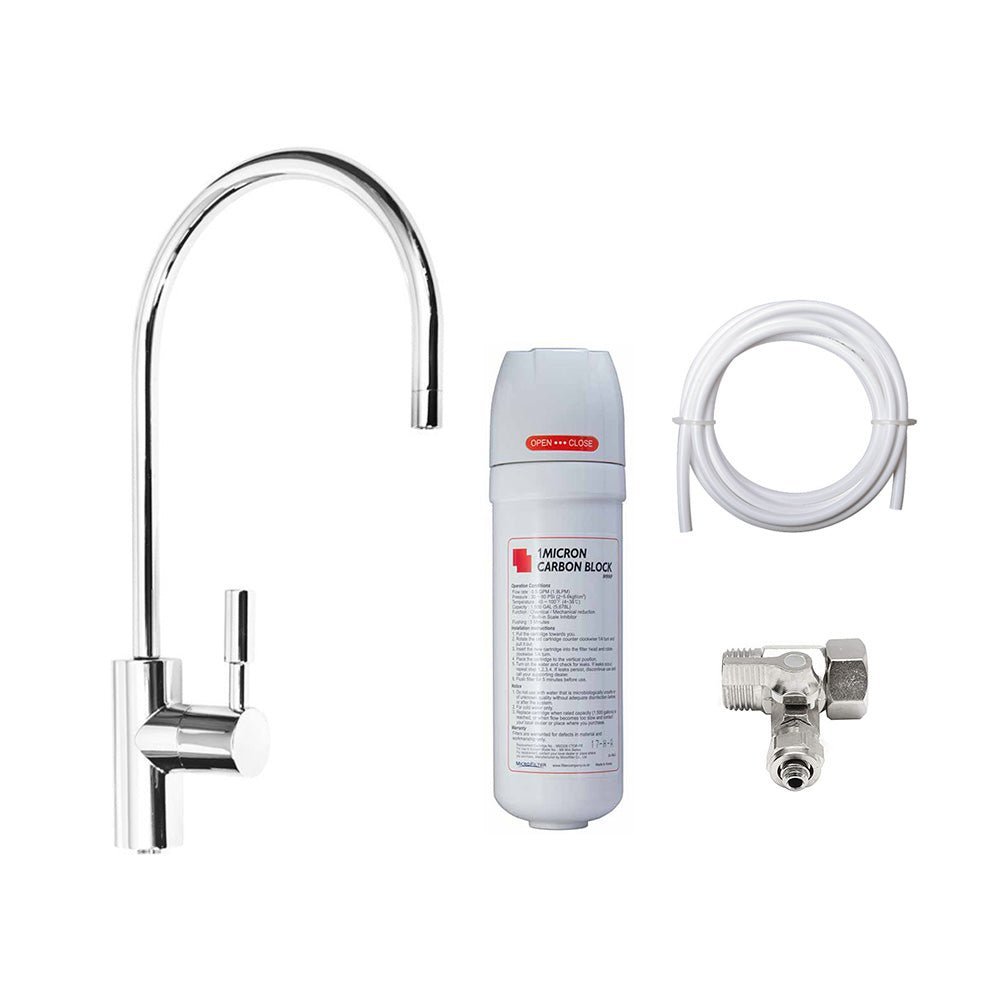 Microfilter M9MP 1 Micron Carbon Block Filter System - Filter Flair