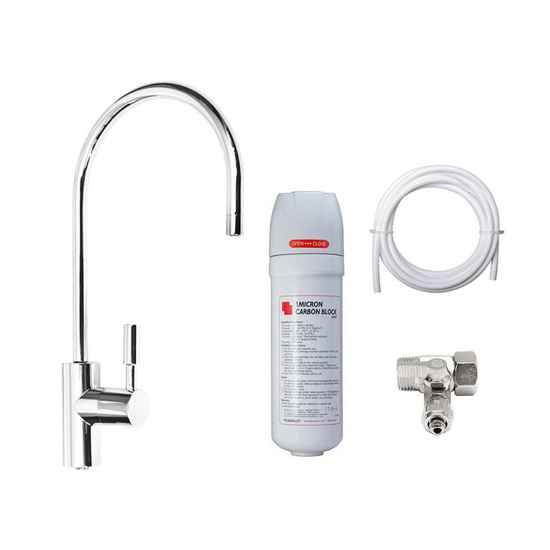 Microfilter M9MP 1 Micron Carbon Block Filter System - Filter Flair
