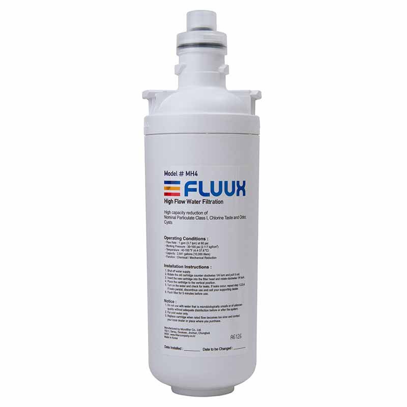 Microfilter MH4 High Flow 1 Micron Carbon Block Replacement Water Filter Cartridge - Filter Flair