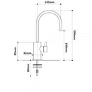 Premium Hike Swan Neck Single Flow Filtered Water Tap - Filter Flair